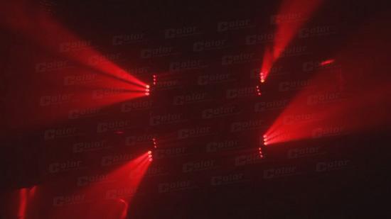 Feixe principal movente branco fresco do diodo emissor de luz de DMX Chanels mini mini para clubes/DJ móvel