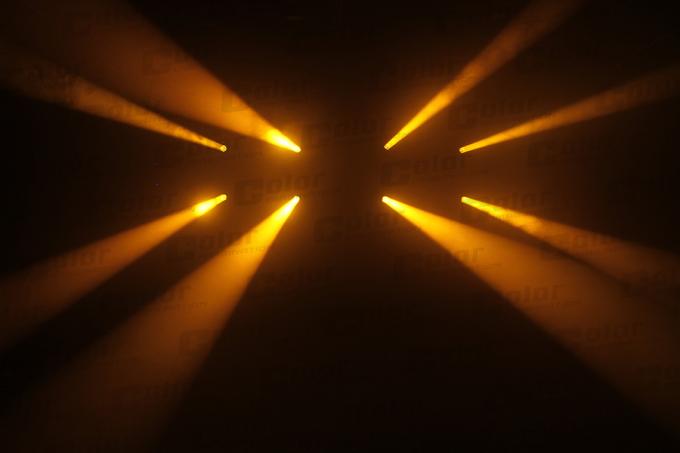O DJ encena luz principal movente do diodo emissor de luz do mini feixe claro do projetor DMX 50W do Gobo 125 watts