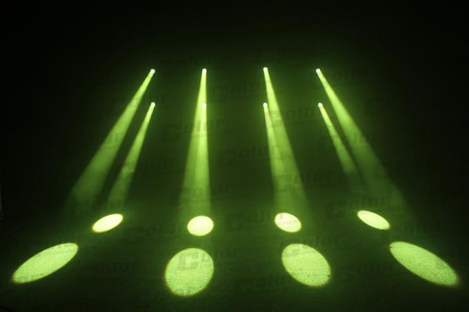 O DJ encena luz principal movente do diodo emissor de luz do mini feixe claro do projetor DMX 50W do Gobo 125 watts