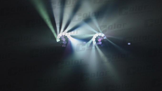 As luzes principais moventes da fase do zumbido de IP20 DMX-512 para o casamento/clubes/DJ mostram