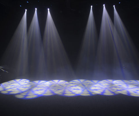A roda de cor 50W conduziu ponto principal movente Lighing DJ/o Gobo de giro do bulbo decoração do casamento fornecedor